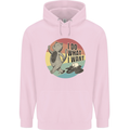 Cat I Do What I Want Funny Coffee Childrens Kids Hoodie Light Pink