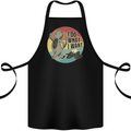 Cat I Do What I Want Funny Coffee Cotton Apron 100% Organic Black