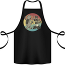 Cat I Do What I Want Funny Coffee Cotton Apron 100% Organic Black