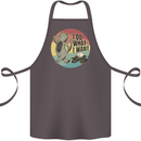 Cat I Do What I Want Funny Coffee Cotton Apron 100% Organic Dark Grey