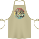 Cat I Do What I Want Funny Coffee Cotton Apron 100% Organic Khaki