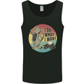 Cat I Do What I Want Funny Coffee Mens Vest Tank Top Black