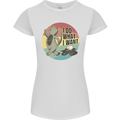 Cat I Do What I Want Funny Coffee Womens Petite Cut T-Shirt White