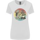 Cat I Do What I Want Funny Coffee Womens Wider Cut T-Shirt White