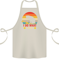 Cat I Do What I Want Funny Kitten Lover Cotton Apron 100% Organic Natural