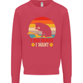Cat I Do What I Want Funny Kitten Lover Kids Sweatshirt Jumper Heliconia