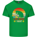 Cat I Do What I Want Funny Kitten Lover Kids T-Shirt Childrens Irish Green