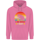 Cat I Do What I Want Funny Kitten Lover Mens 80% Cotton Hoodie Azelea