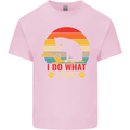 Cat I Do What I Want Funny Kitten Lover Mens Cotton T-Shirt Tee Top Light Pink