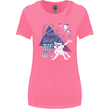 Cat Purrty Like It's the 80's Womens Wider Cut T-Shirt Azalea