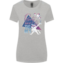 Cat Purrty Like It's the 80's Womens Wider Cut T-Shirt Sports Grey