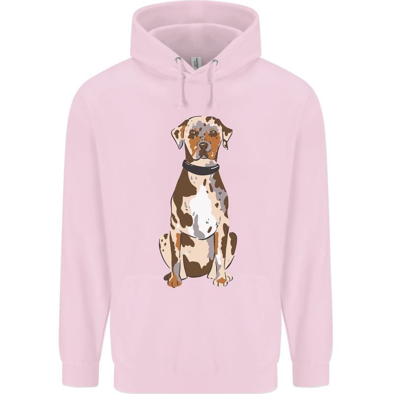 Catahoula Shepherd Dog Childrens Kids Hoodie Light Pink