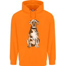 Catahoula Shepherd Dog Childrens Kids Hoodie Orange
