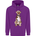 Catahoula Shepherd Dog Childrens Kids Hoodie Purple