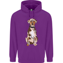Catahoula Shepherd Dog Childrens Kids Hoodie Purple