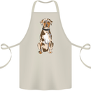 Catahoula Shepherd Dog Cotton Apron 100% Organic Natural