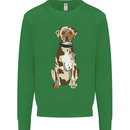 Catahoula Shepherd Dog Kids Sweatshirt Jumper Irish Green