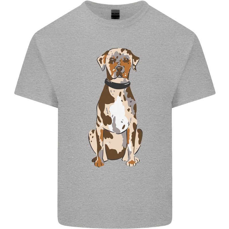 Catahoula Shepherd Dog Kids T-Shirt Childrens Sports Grey