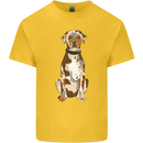 Catahoula Shepherd Dog Kids T-Shirt Childrens Yellow