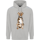 Catahoula Shepherd Dog Mens 80% Cotton Hoodie Sports Grey