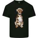 Catahoula Shepherd Dog Mens Cotton T-Shirt Tee Top Black