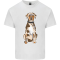Catahoula Shepherd Dog Mens Cotton T-Shirt Tee Top White