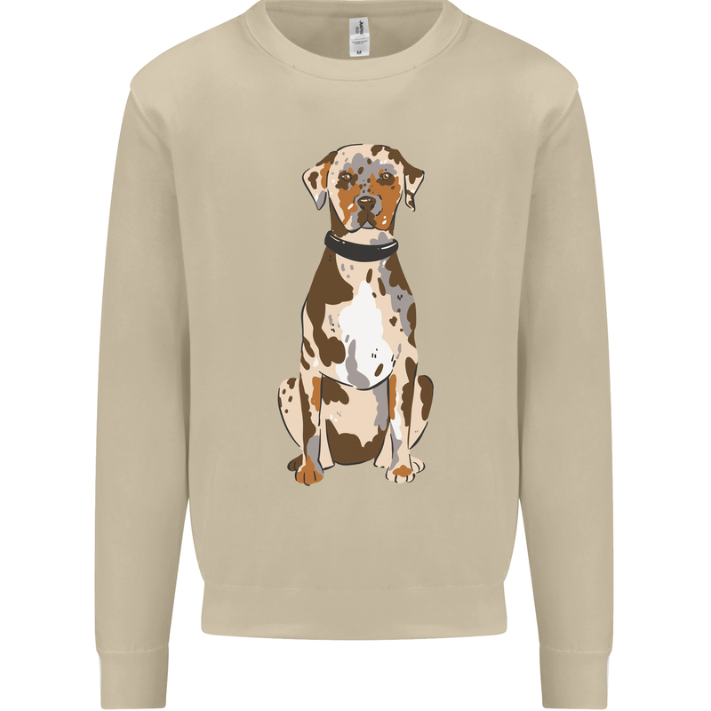 Catahoula Shepherd Dog Mens Sweatshirt Jumper Sand