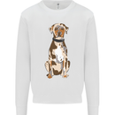 Catahoula Shepherd Dog Mens Sweatshirt Jumper White