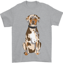 Catahoula Shepherd Dog Mens T-Shirt 100% Cotton Sports Grey