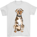 Catahoula Shepherd Dog Mens T-Shirt 100% Cotton White