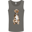 Catahoula Shepherd Dog Mens Vest Tank Top Charcoal