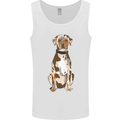 Catahoula Shepherd Dog Mens Vest Tank Top White