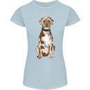 Catahoula Shepherd Dog Womens Petite Cut T-Shirt Light Blue