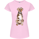 Catahoula Shepherd Dog Womens Petite Cut T-Shirt Light Pink