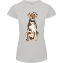 Catahoula Shepherd Dog Womens Petite Cut T-Shirt Sports Grey