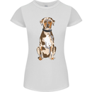 Catahoula Shepherd Dog Womens Petite Cut T-Shirt White