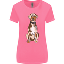 Catahoula Shepherd Dog Womens Wider Cut T-Shirt Azalea
