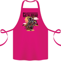Catalorian Funny Cat Parody Cotton Apron 100% Organic Pink