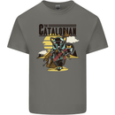 Catalorian Funny Cat Parody Kids T-Shirt Childrens Charcoal
