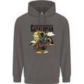 Catalorian Funny Cat Parody Mens 80% Cotton Hoodie Charcoal