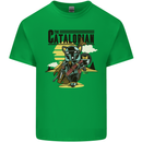 Catalorian Funny Cat Parody Mens Cotton T-Shirt Tee Top Irish Green