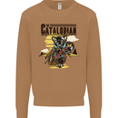 Catalorian Funny Cat Parody Mens Sweatshirt Jumper Caramel Latte