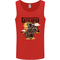 Catalorian Funny Cat Parody Mens Vest Tank Top Red