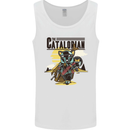 Catalorian Funny Cat Parody Mens Vest Tank Top White