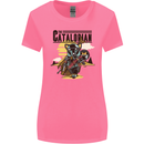 Catalorian Funny Cat Parody Womens Wider Cut T-Shirt Azalea