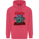 Cathulhu Funny Cat Cthulhu Parody Kraken Childrens Kids Hoodie Heliconia