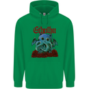 Cathulhu Funny Cat Cthulhu Parody Kraken Childrens Kids Hoodie Irish Green