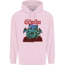 Cathulhu Funny Cat Cthulhu Parody Kraken Childrens Kids Hoodie Light Pink