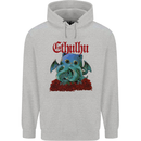 Cathulhu Funny Cat Cthulhu Parody Kraken Childrens Kids Hoodie Sports Grey