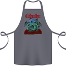 Cathulhu Funny Cat Cthulhu Parody Kraken Cotton Apron 100% Organic Steel